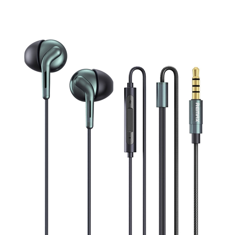 REMAX RM-595 Auricolare musicale in metallo stereo a doppia azione con perno dorato da 3,5 mm con controllo via cavo + microfono, supporto vivavoce REMAX RM-595 Auricolare musicale in metallo stereo a doppia azione con perno dorato da 3,5 mm con controllo via cavo + microfono, supporto vivavoce